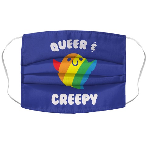 Queer & Creepy Accordion Face Mask