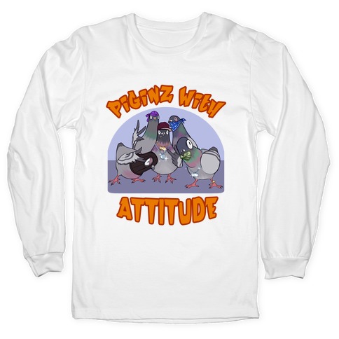 Piginz With Attitude Long Sleeve T-Shirt