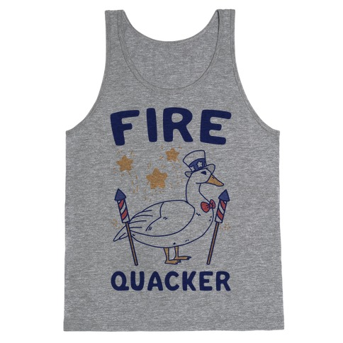 Fire Quacker Tank Top