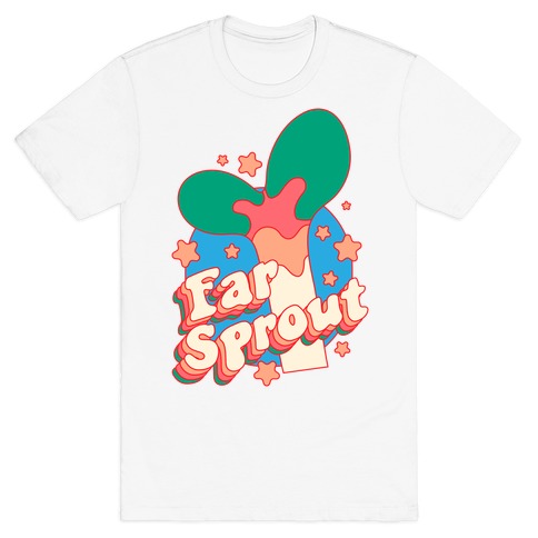 Far Sprout Groovy Plant Sprout T-Shirt