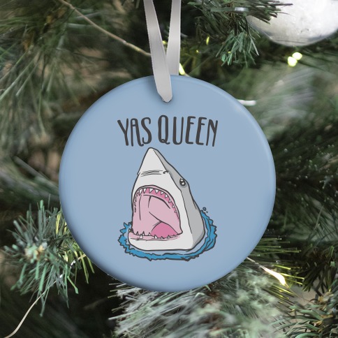 Yas Queen Shark Ornament