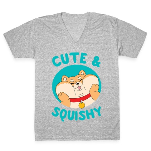 Cute And Squishy V-Neck Tee Shirt