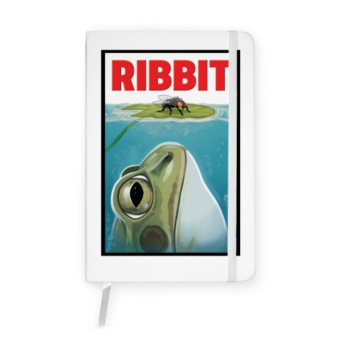 Ribbit Jaws Parody Notebook
