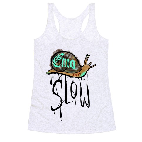 Emo and Slow Racerback Tank Top