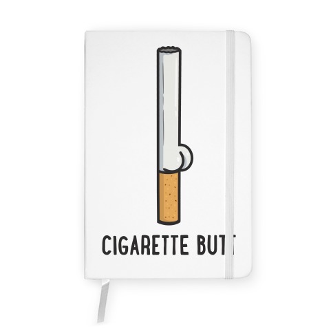 Cigarette Butt Notebook
