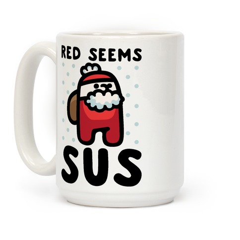 Shaped Mug - Santa Red