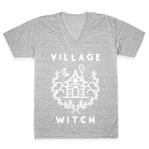 Village Witch V-Neck Tee Shirt