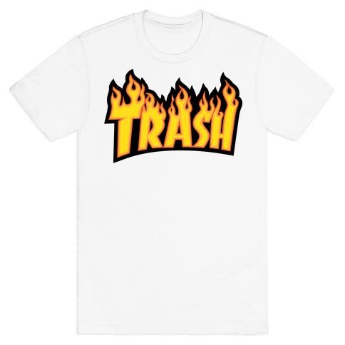 Trash Thrasher Logo Parody T-Shirt