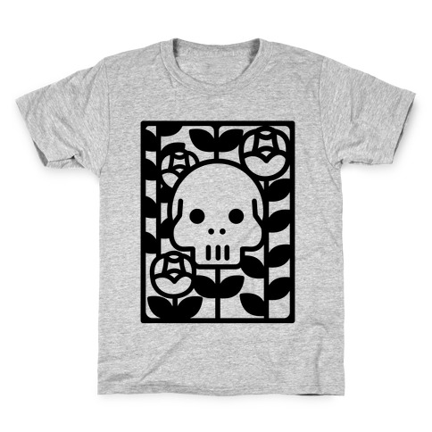 Flower Skull Kids T-Shirt