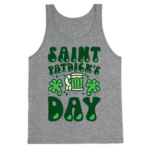 Saint Patdick's Day Parody Tank Top
