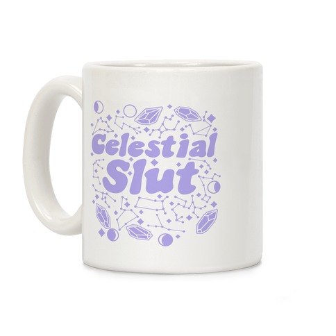 Celestial Slut Purple Coffee Mug