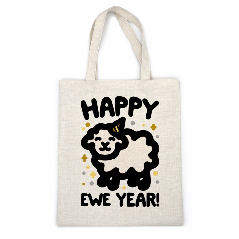 Happy Ewe Year Casual Tote