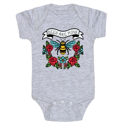 Bees Are Punk Baby One-Piece