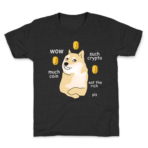 DogeCoin Parody Kids T-Shirt