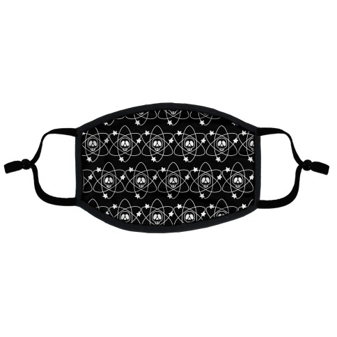 Science Goth Pattern Flat Face Mask