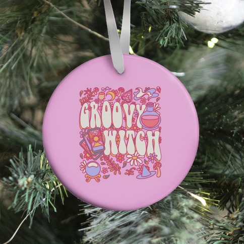 Groovy Witch Ornament
