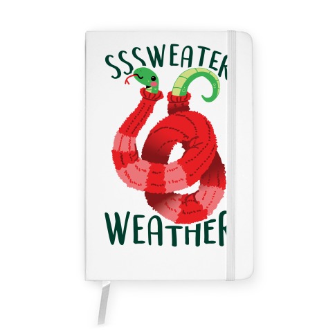Sssweater Weather Notebook