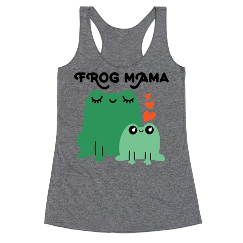 Frog Mama Racerback Tank Top