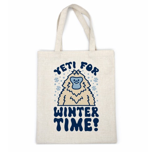 Yeti For Winter Time Casual Tote
