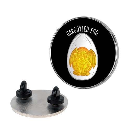 Gargoyled Egg Pin