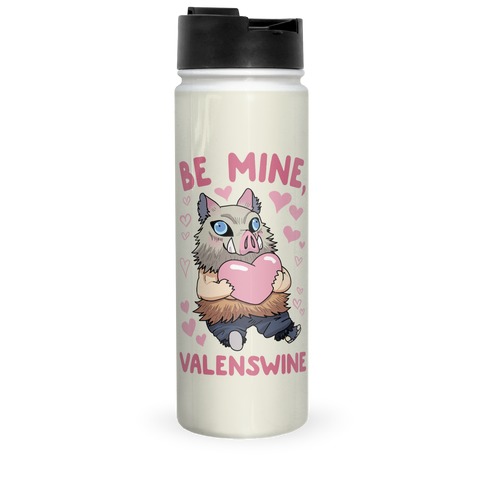 Be Mine, Valenswine Travel Mug
