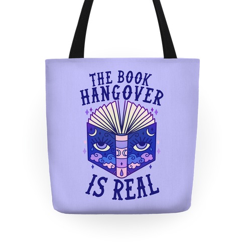 The Book Hangover is Real Tote