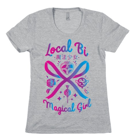 Local Bi Magical Girl Womens T-Shirt