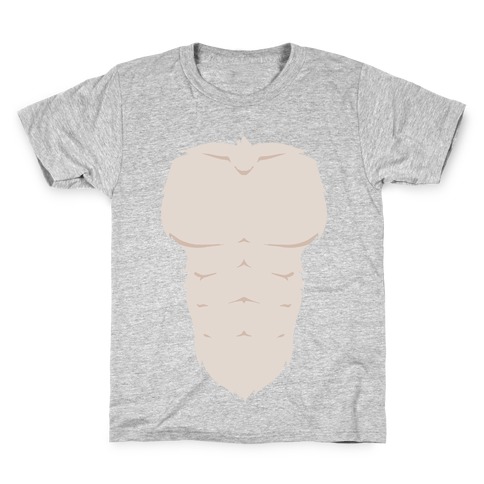 Ripped Muscles, six pack, chest T-shirt Kids' T-Shirt