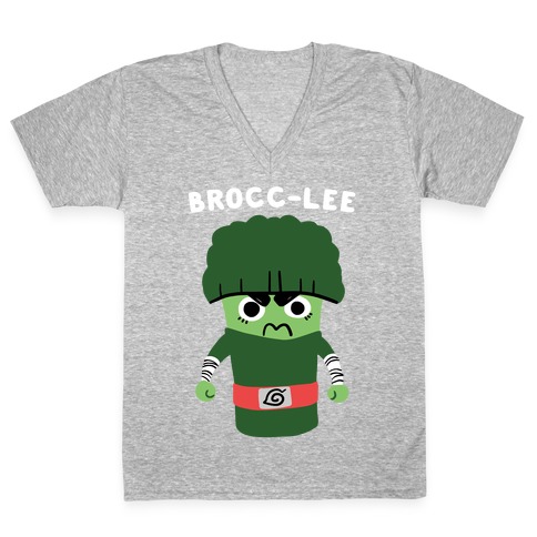 Brocc-Lee - Rock Lee V-Neck Tee Shirt