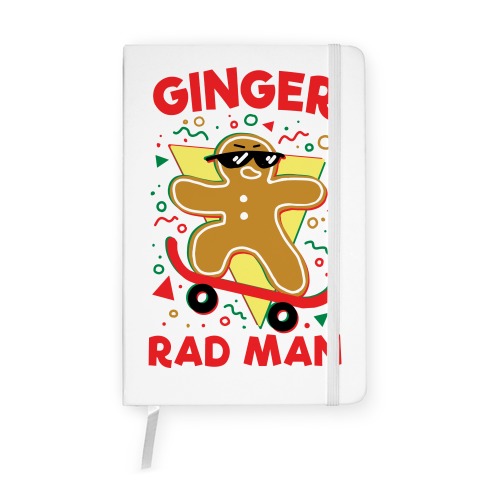 Ginger Rad Man Notebook
