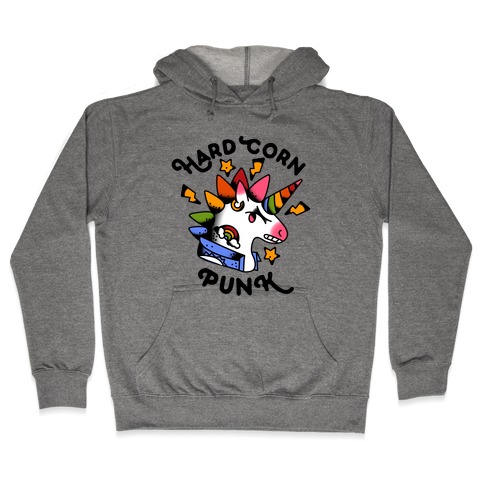 Hard Corn Punk Hooded Sweatshirt