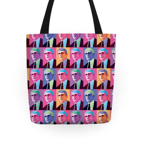 Anthony Fauci Pop Art Tote