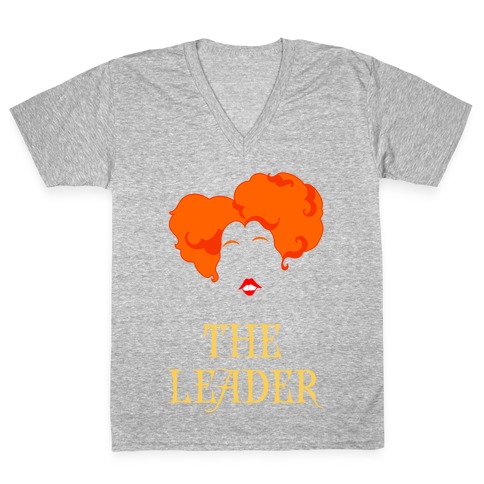 Winifred Sanderson The Leader  V-Neck Tee Shirt