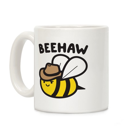 Beehaw Cowboy Bee Coffee Mug