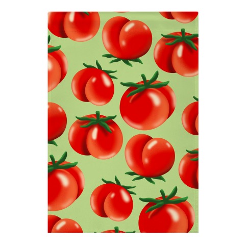 Tomato Butts Garden Flag