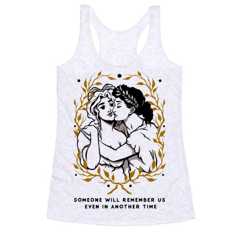 Sappho and Erinna Remember Us Racerback Tank Top