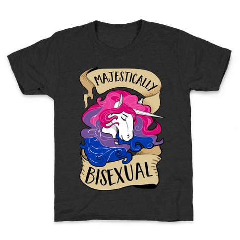 Majestically Bisexual Kids T-Shirt