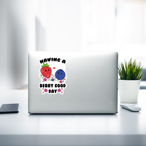 Sticker white berries 