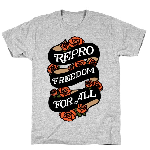 Repro Freedom For All Roses and Ribbon T-Shirt