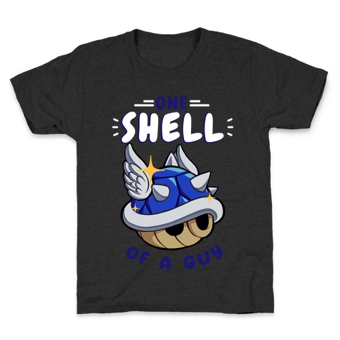One Shell of A Guy: Blueshell Ver Kids T-Shirt