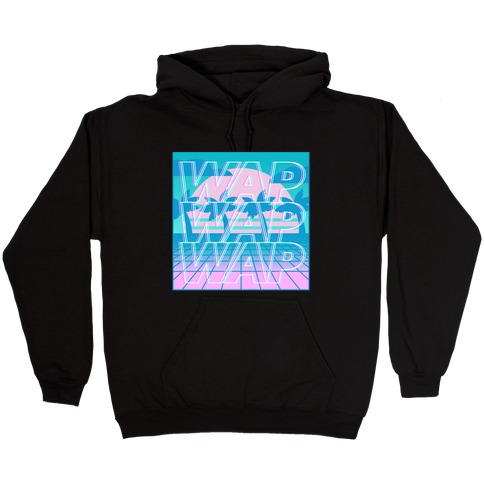Vaporwave WAP Hooded Sweatshirt