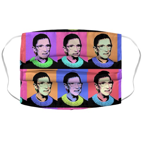 Notorious Rbg Ruth Bader Ginsburg Equal Rights Truth Dust Face Shield Adjustable Half-Face Cover Balaclava Outdoor Headscarf 