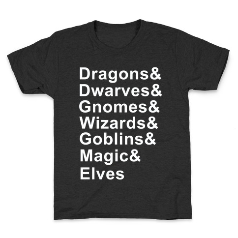 Fantasy List Kids T-Shirt
