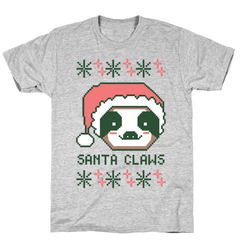 Santa Claws - Sloth T-Shirt