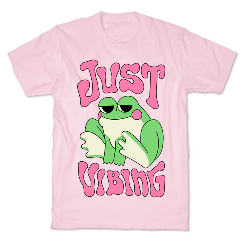Just Vibing Groovy Frog T-Shirt