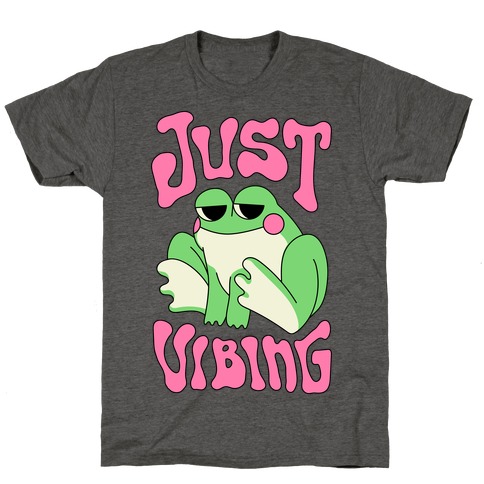 Just Vibing Groovy Frog T-Shirt