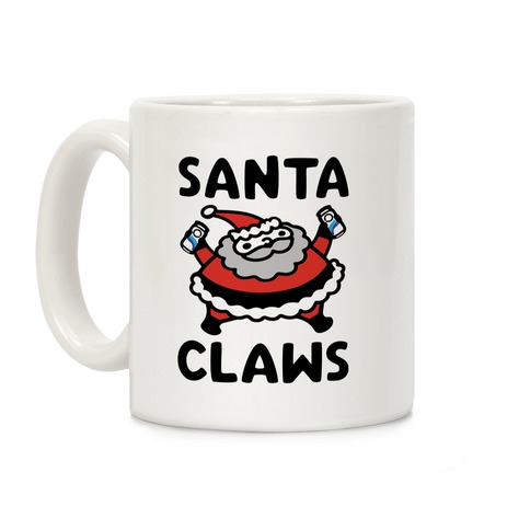 Santa Claws Parody Coffee Mug