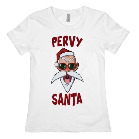 Pervy Santa Womens T-Shirt