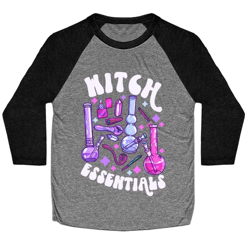 Weed Witch Essentials Baseball Tee