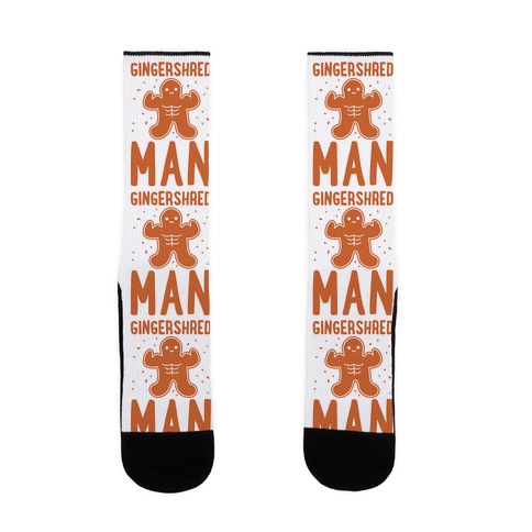 Gingershred Man Sock